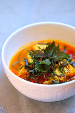 Canh Cà Bung | Vietnamese Eggplant Tomato Soup | Plated Palate | Food Photography